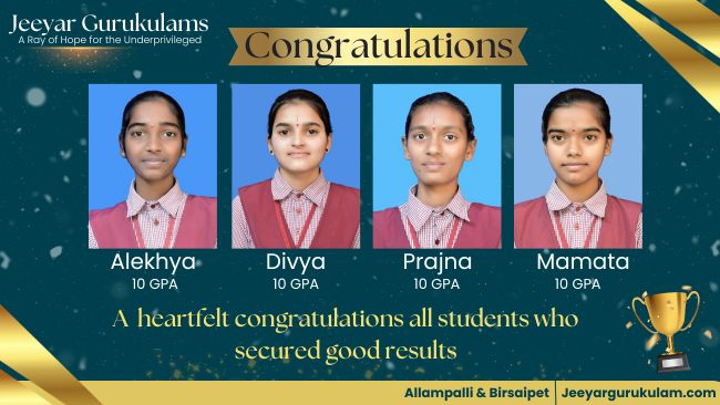 Jeeyar Gurukulam SSC Results 2024