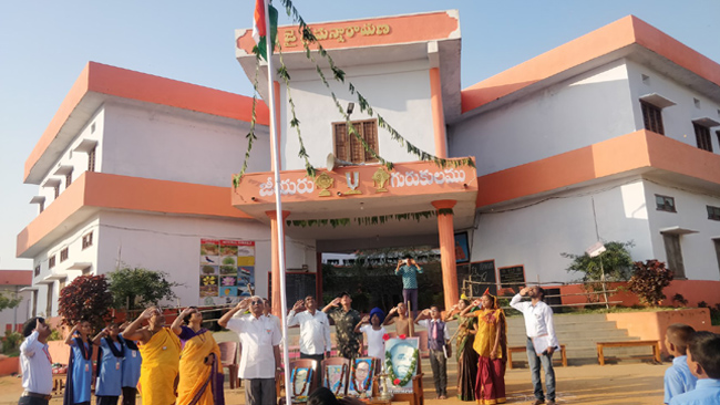 Jeeyar Gurukulams celebrates 71st Republic day
