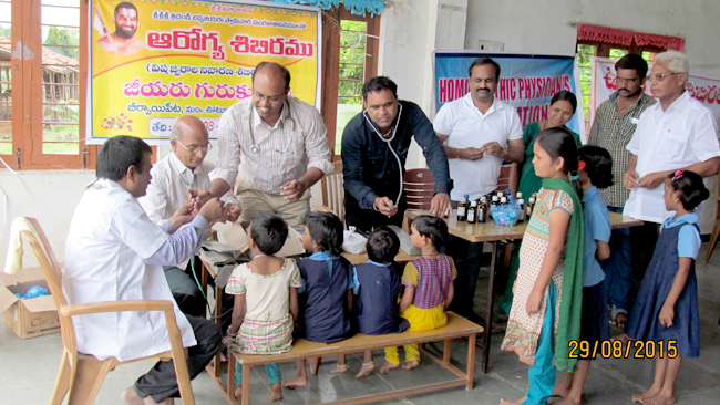 Free Medical Camp conducted in Allampally & Beersaipeta.