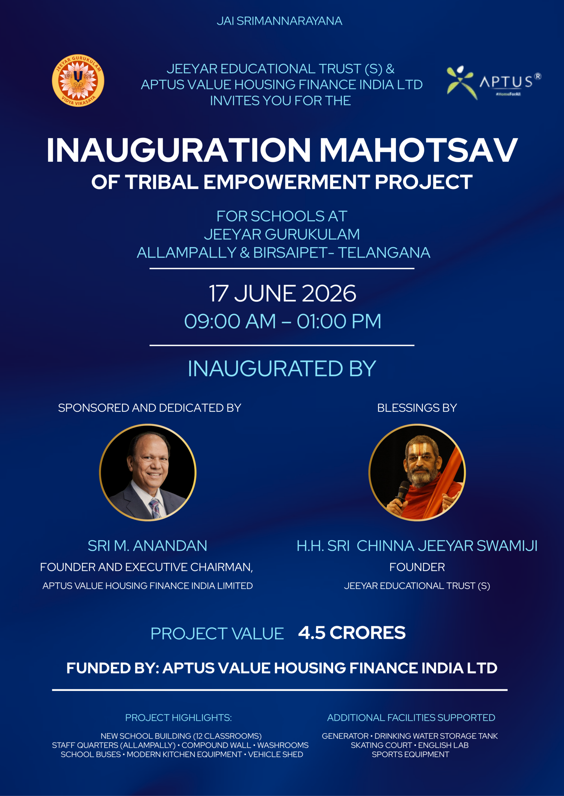 Inauguration Mahotsav Banner